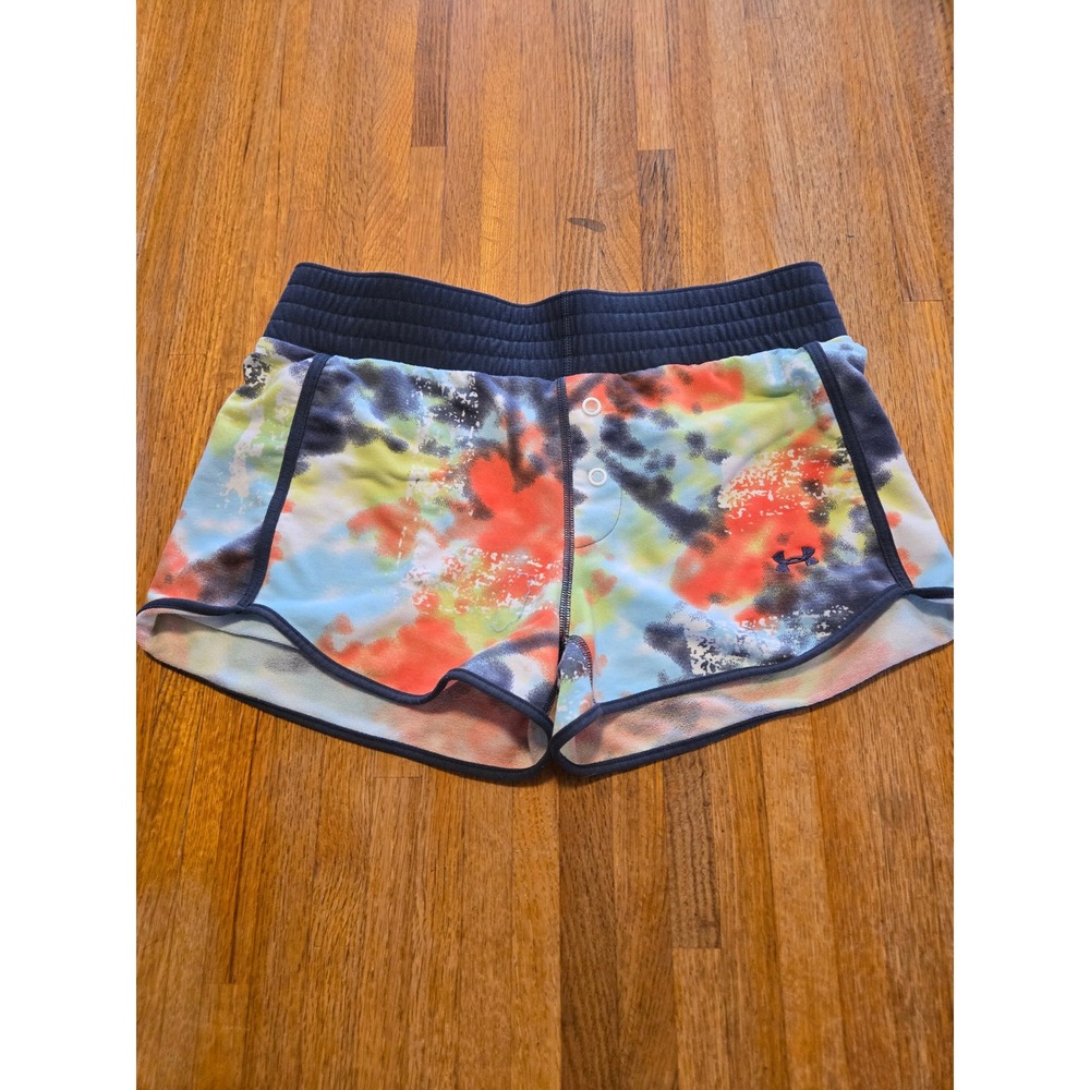 Under Armour Women XS Multi-Colored Semi-Fitted HeatGear‎ Pull On Active Shorts